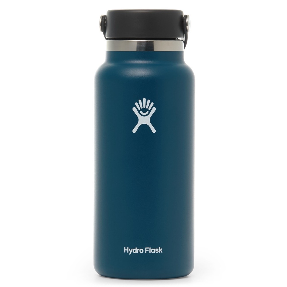 Hydro Flask Wide-Mouth Vacuum Water Bottle with Flex
Cap - 32 fl. oz.
